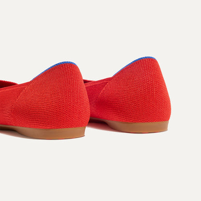 Rothy's The Daily Flat in Showstopper Red