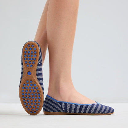Rothy's The Daily Flat in Harbor Cabana Stripe