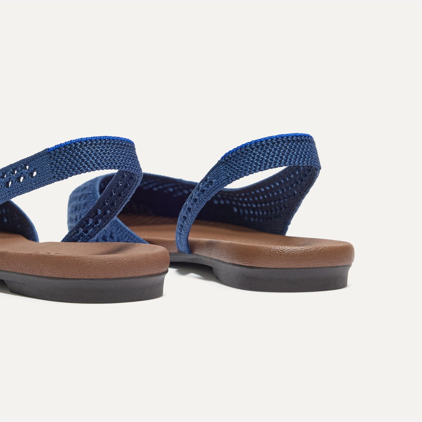 Rothy's The Almond Slingback in Deep Sea Mesh