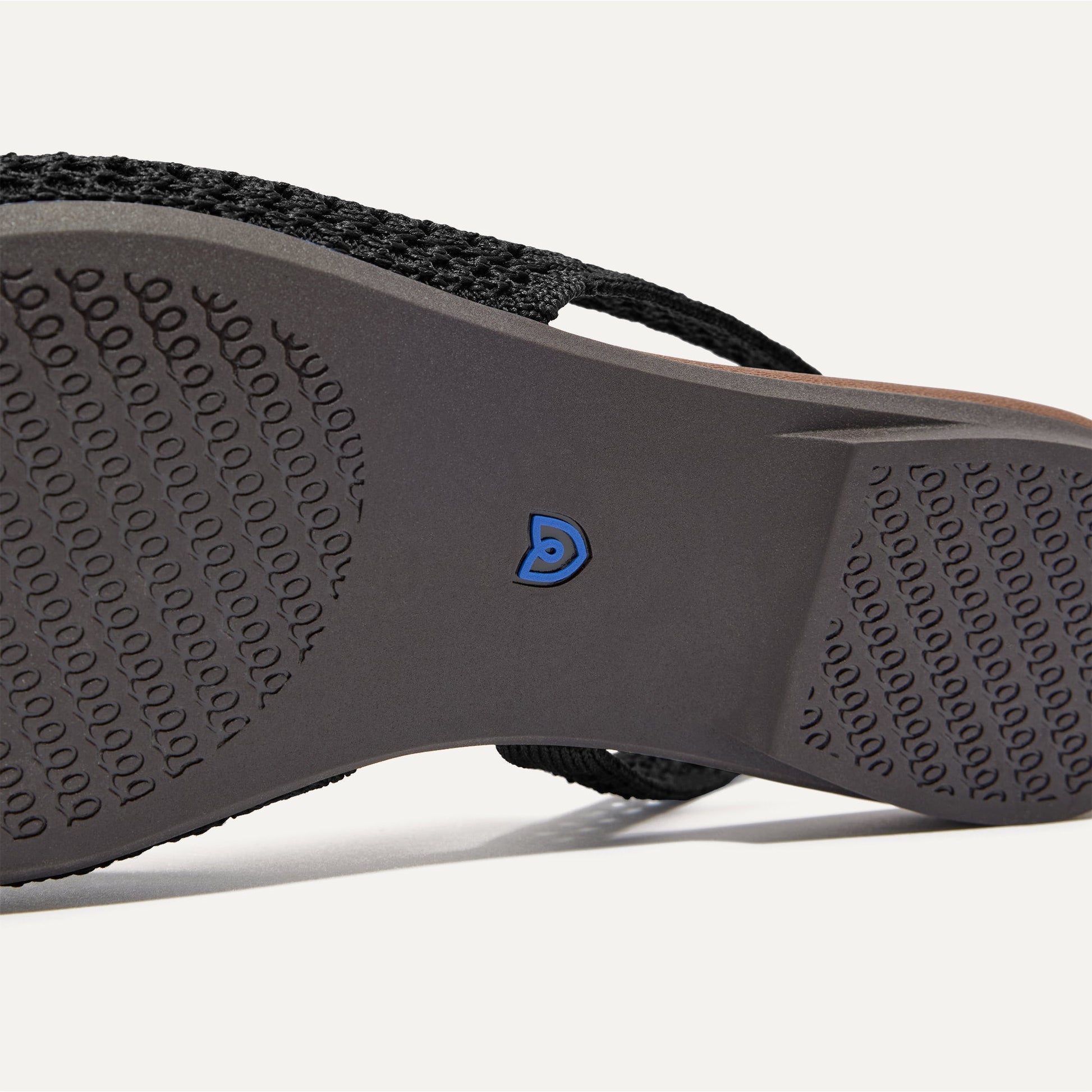 Rothy's The Almond Slingback in Black Mesh