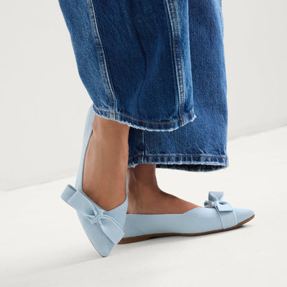Rothy's The Bow Point II in Powder Blue