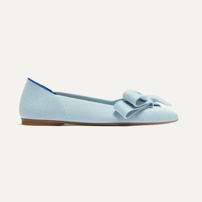 Rothy's The Bow Point II in Powder Blue