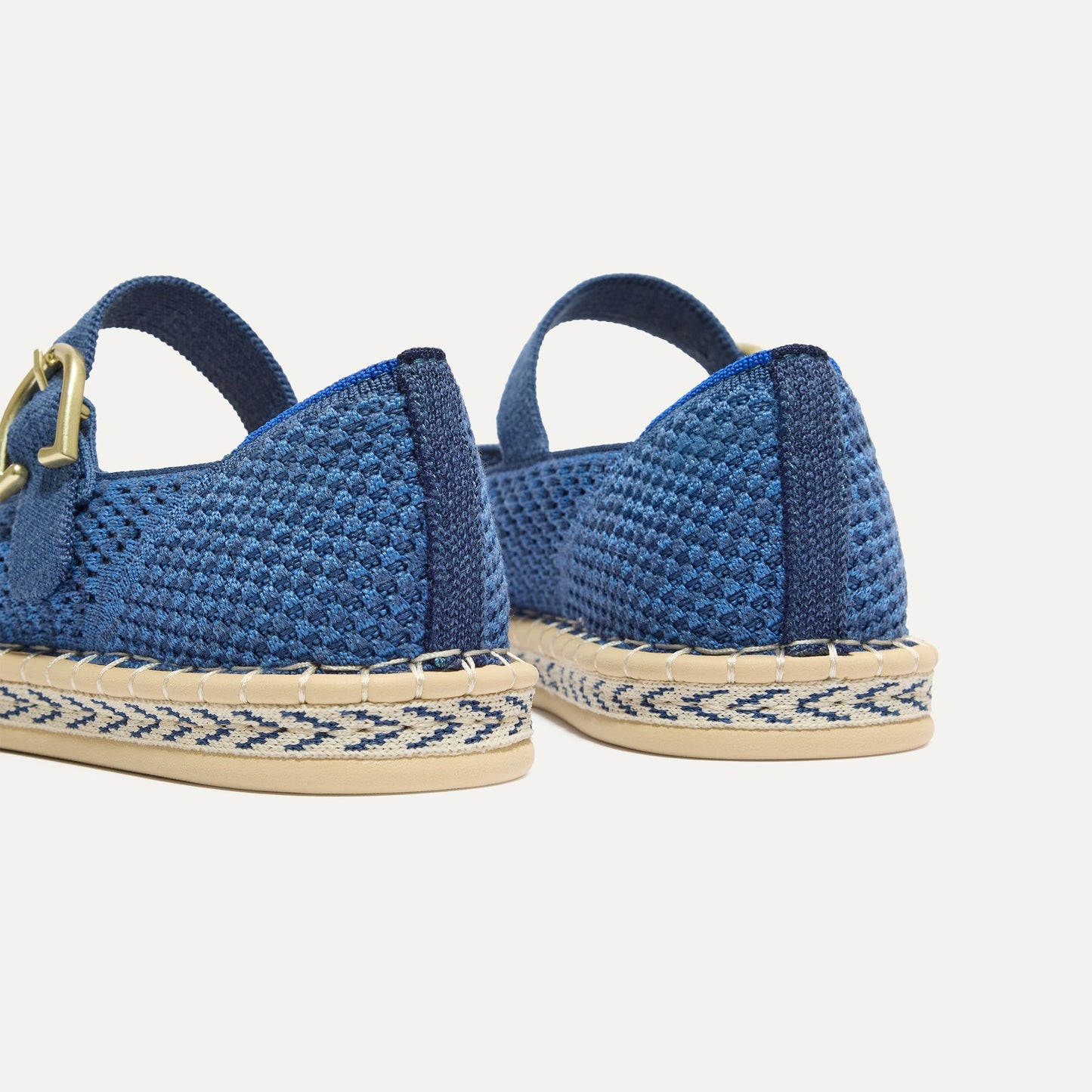Rothy's The Espadrille Mary Jane in Blue Breeze