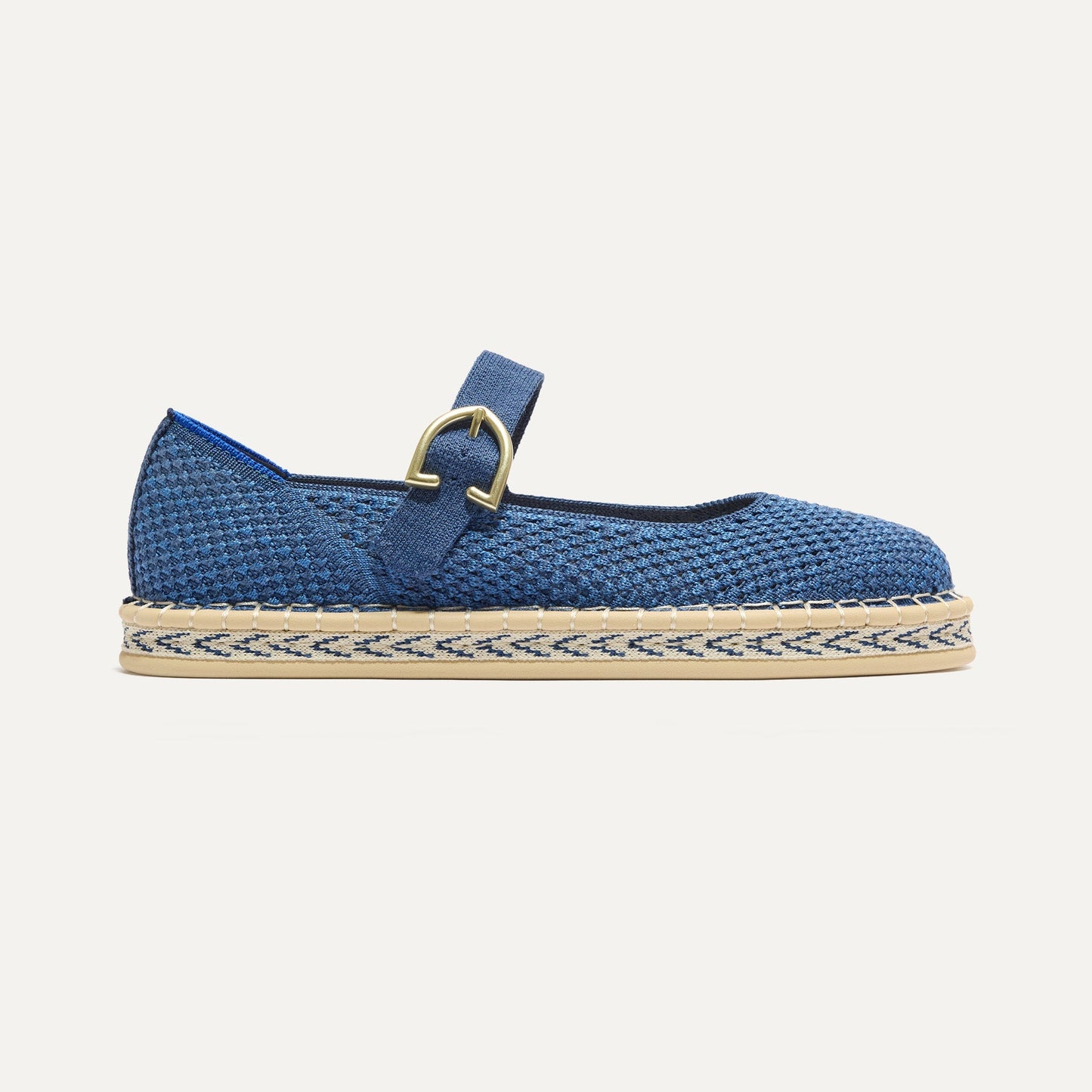 Rothy's The Espadrille Mary Jane in Blue Breeze