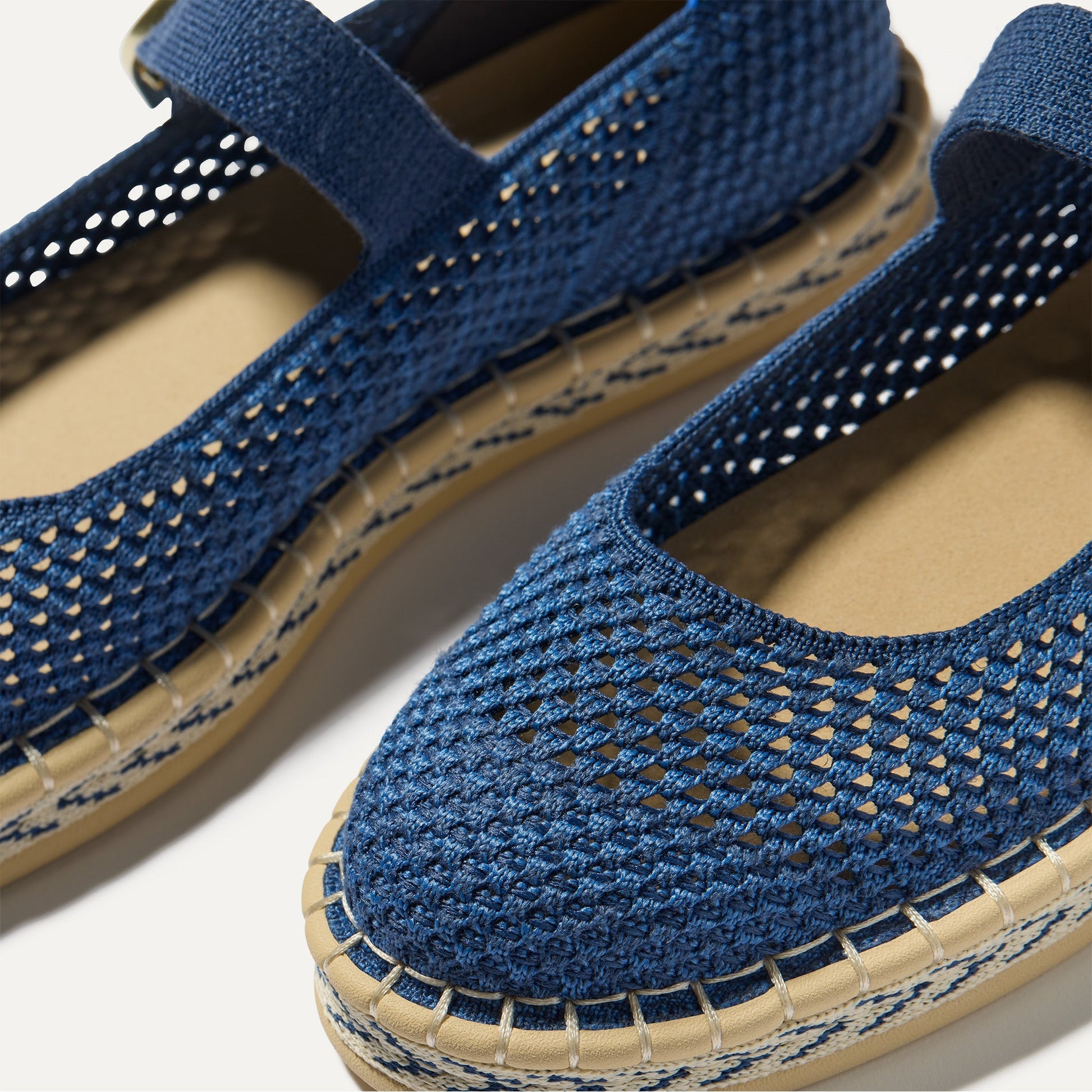 Rothy's The Espadrille Mary Jane in Blue Breeze