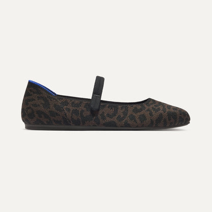 Rothy's The Square Mary Jane in Classic Cheetah
