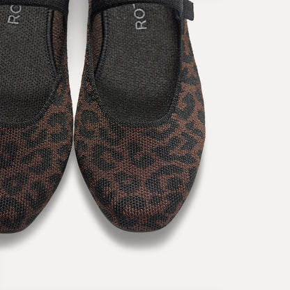Rothy's The Square Mary Jane in Classic Cheetah