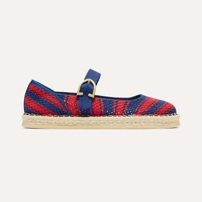 Rothy's The Espadrille Mary Jane in Cherry Tide