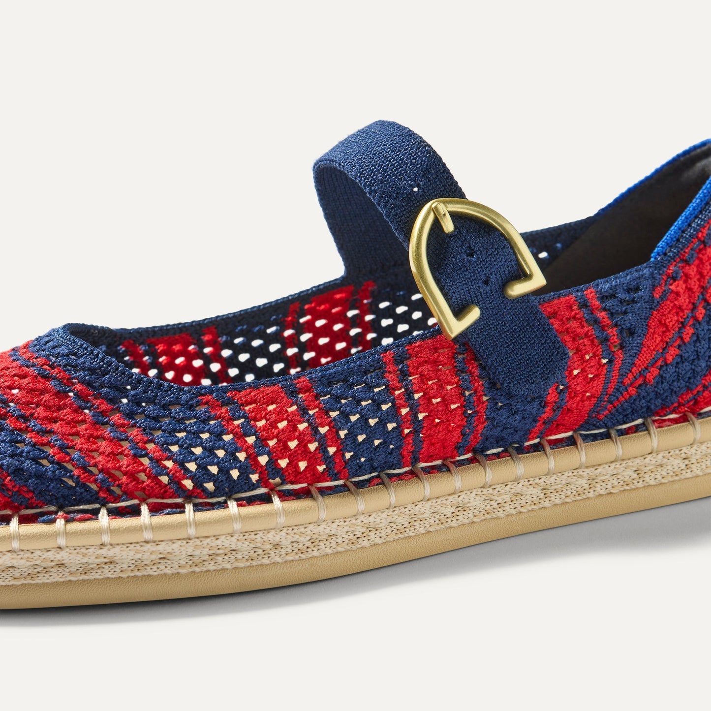 Rothy's The Espadrille Mary Jane in Cherry Tide