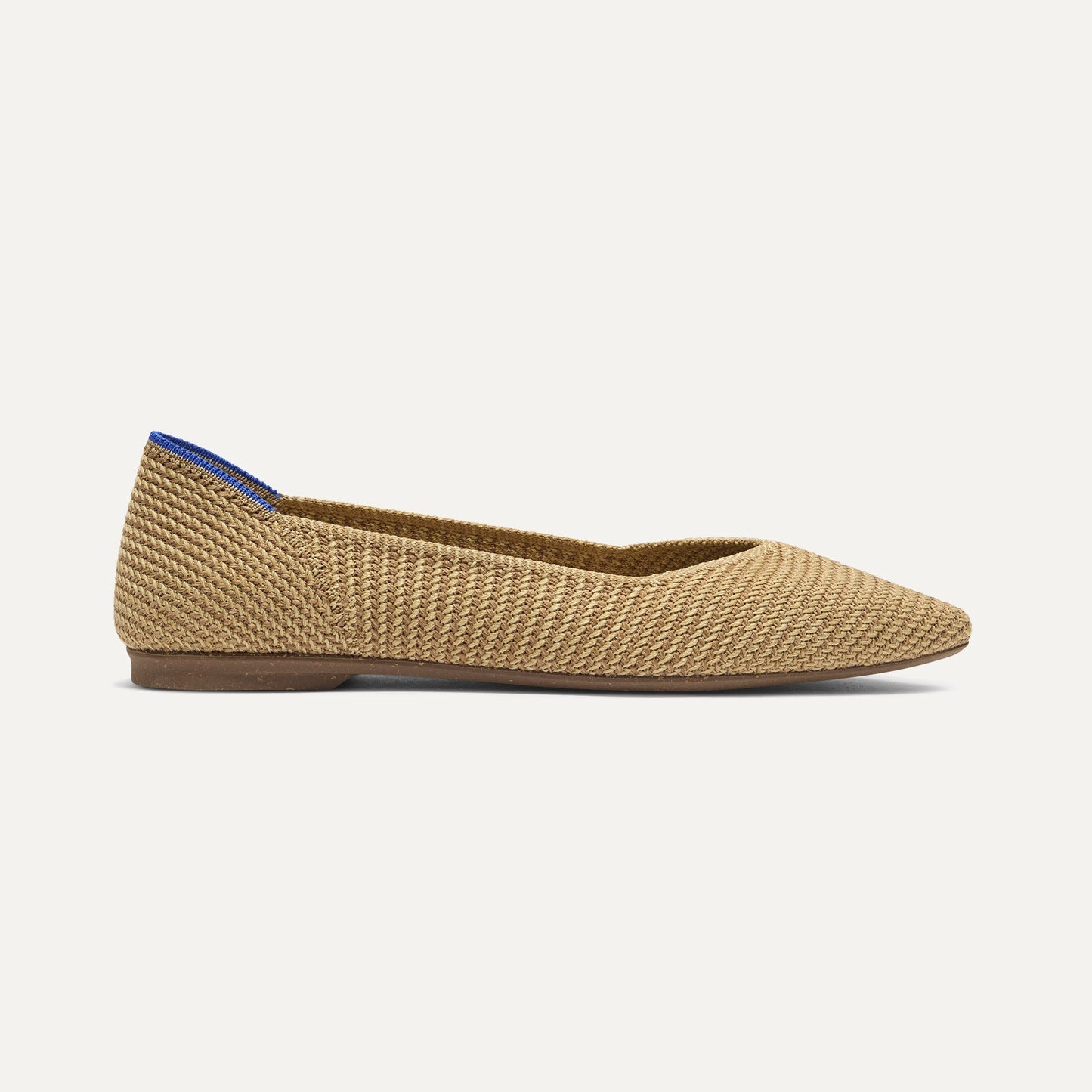 Rothy's The Point II in Tan Woven