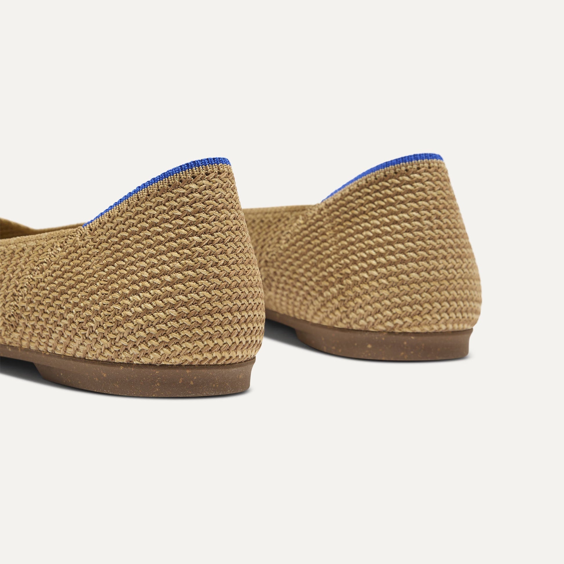 Rothy's The Point II in Tan Woven