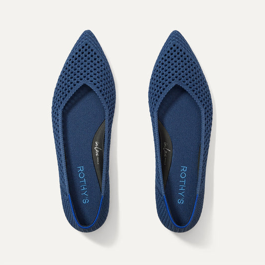 Rothy's The Point II in Deep Sea Mesh