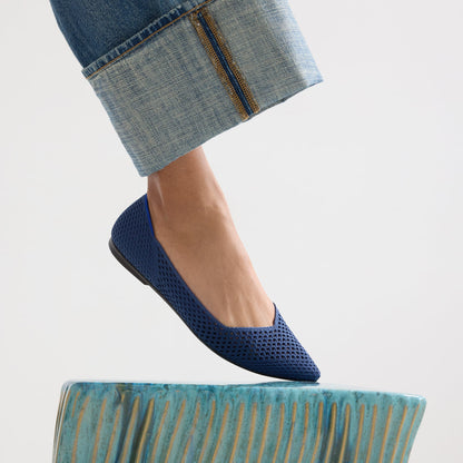 Rothy's The Point II in Deep Sea Mesh