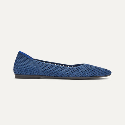 Rothy's The Point II in Deep Sea Mesh
