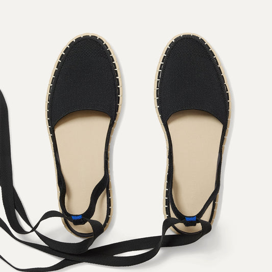 Rothy's The D'Orsay Espadrille in Black