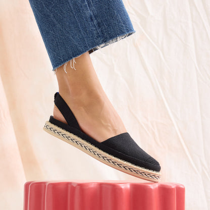 Rothy's The D'Orsay Espadrille in Black