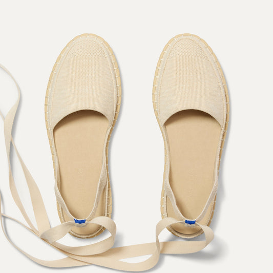 Rothy's The D'Orsay Espadrille in Seashell
