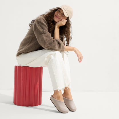 Rothy's The Casual Clog in Dove for Women