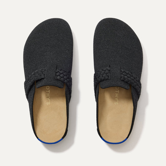 Rothy's The Braid Clog in Black