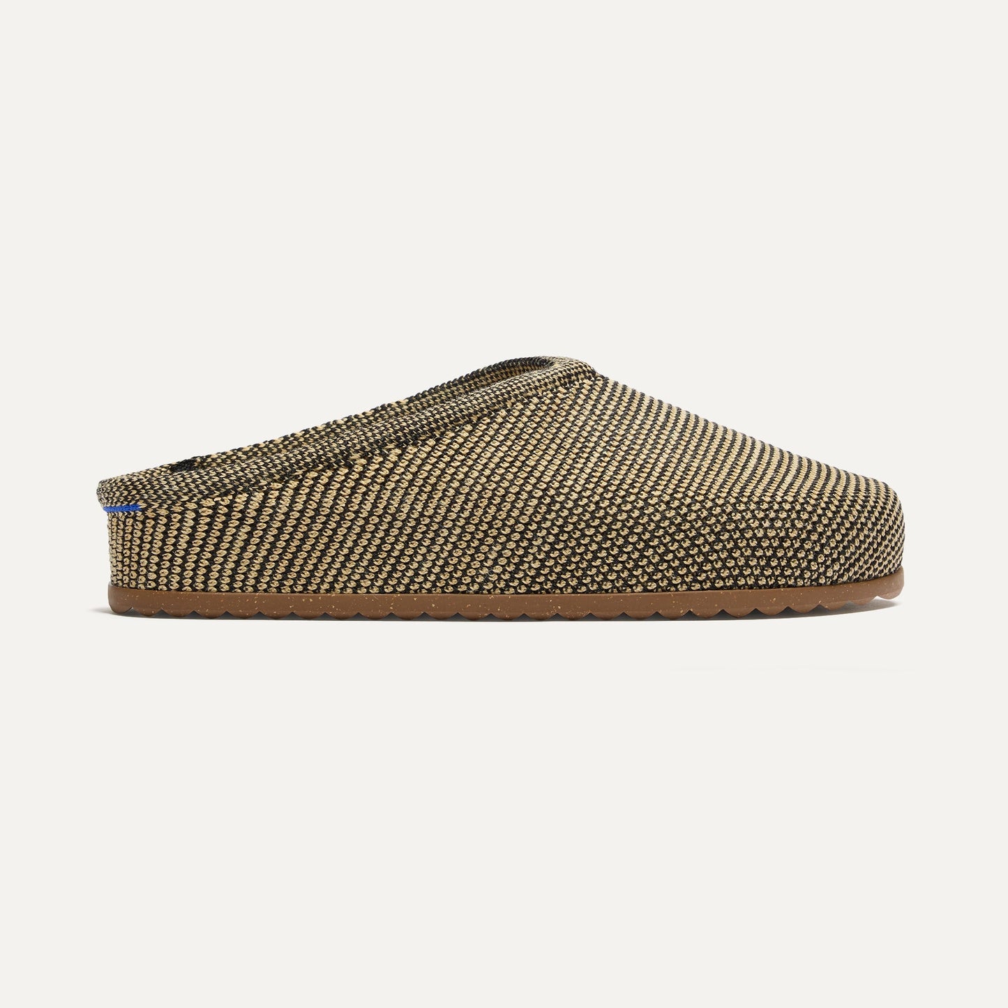 Rothy's The Casual Clog in Toffee Raffia-Knit