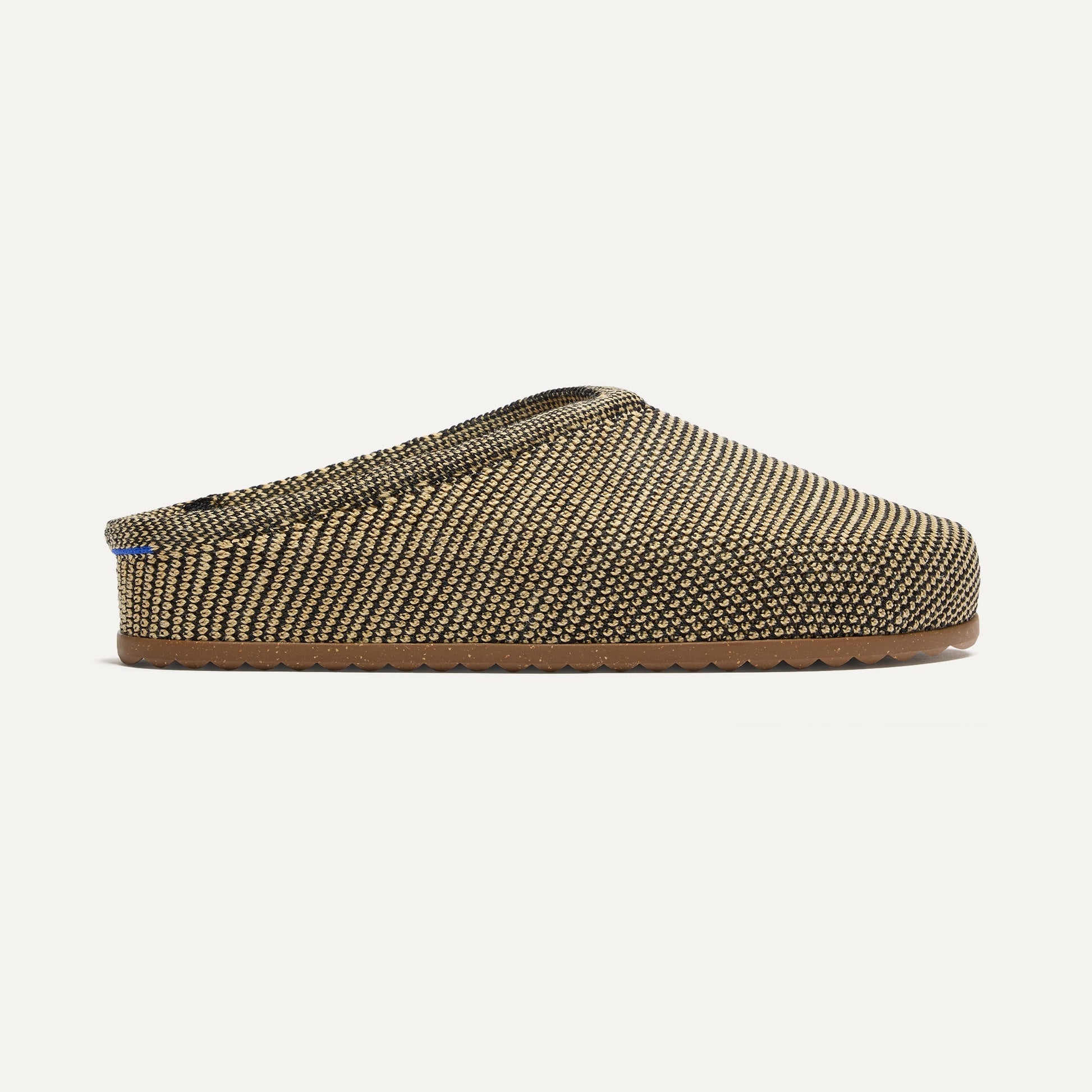 Rothy's The Casual Clog in Toffee Raffia-Knit