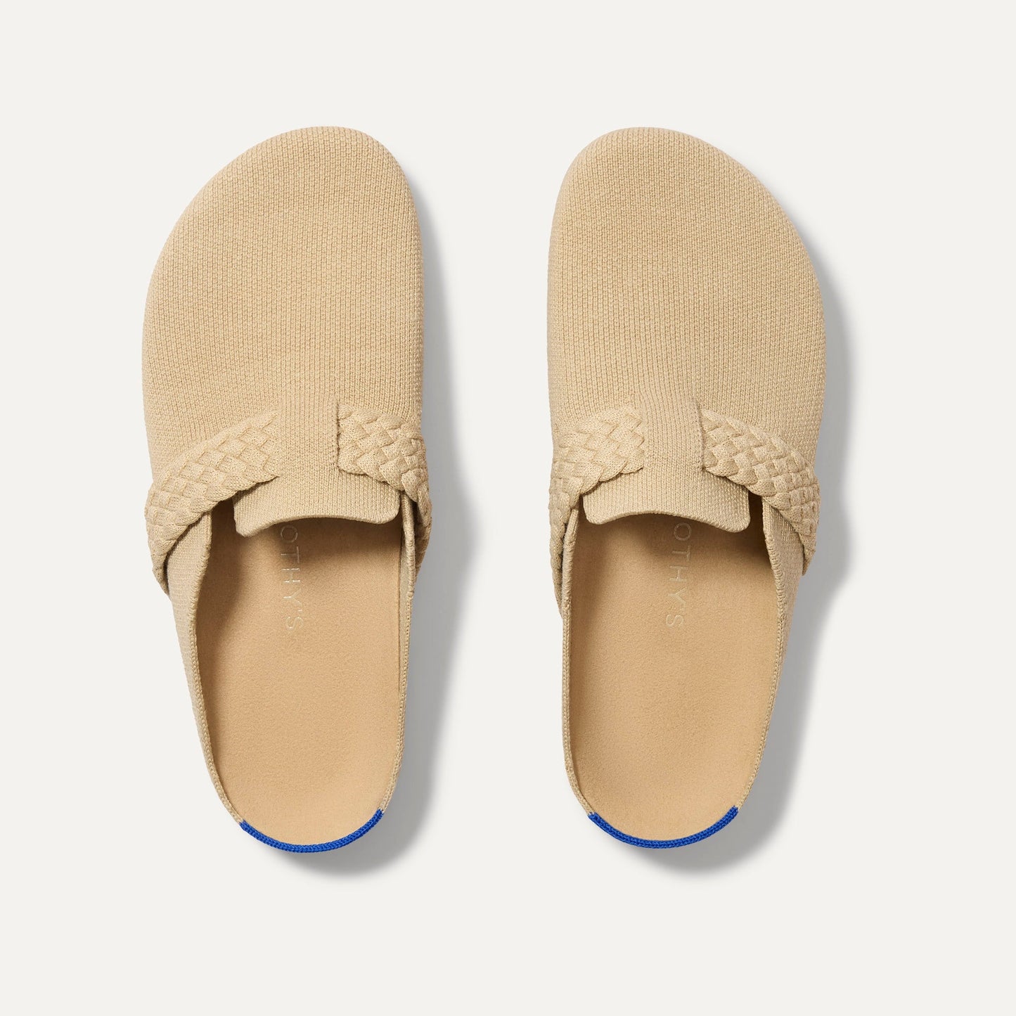 Rothy's The Braid Clog in Wheat