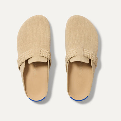 Rothy's The Braid Clog in Wheat
