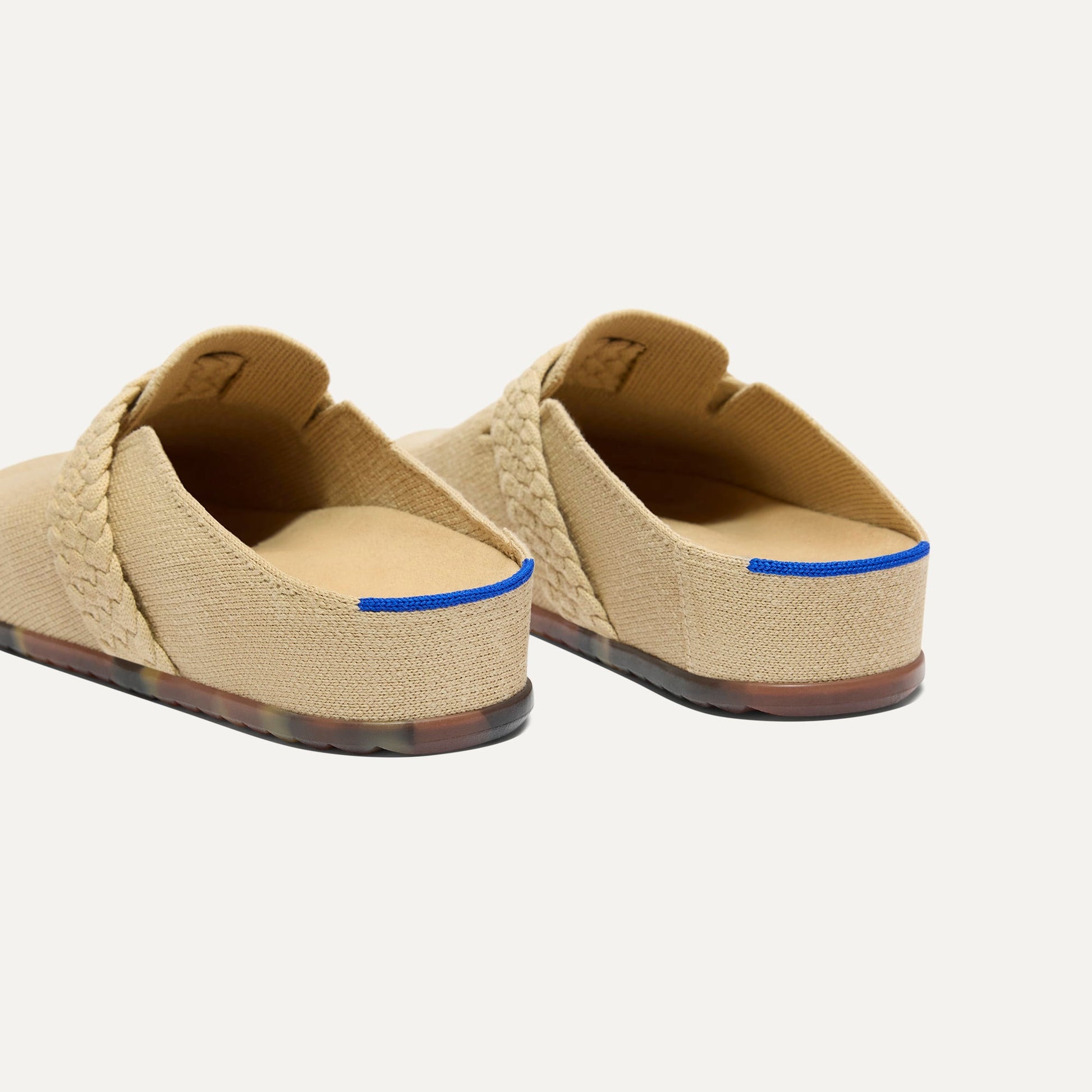 Rothy's The Braid Clog in Wheat