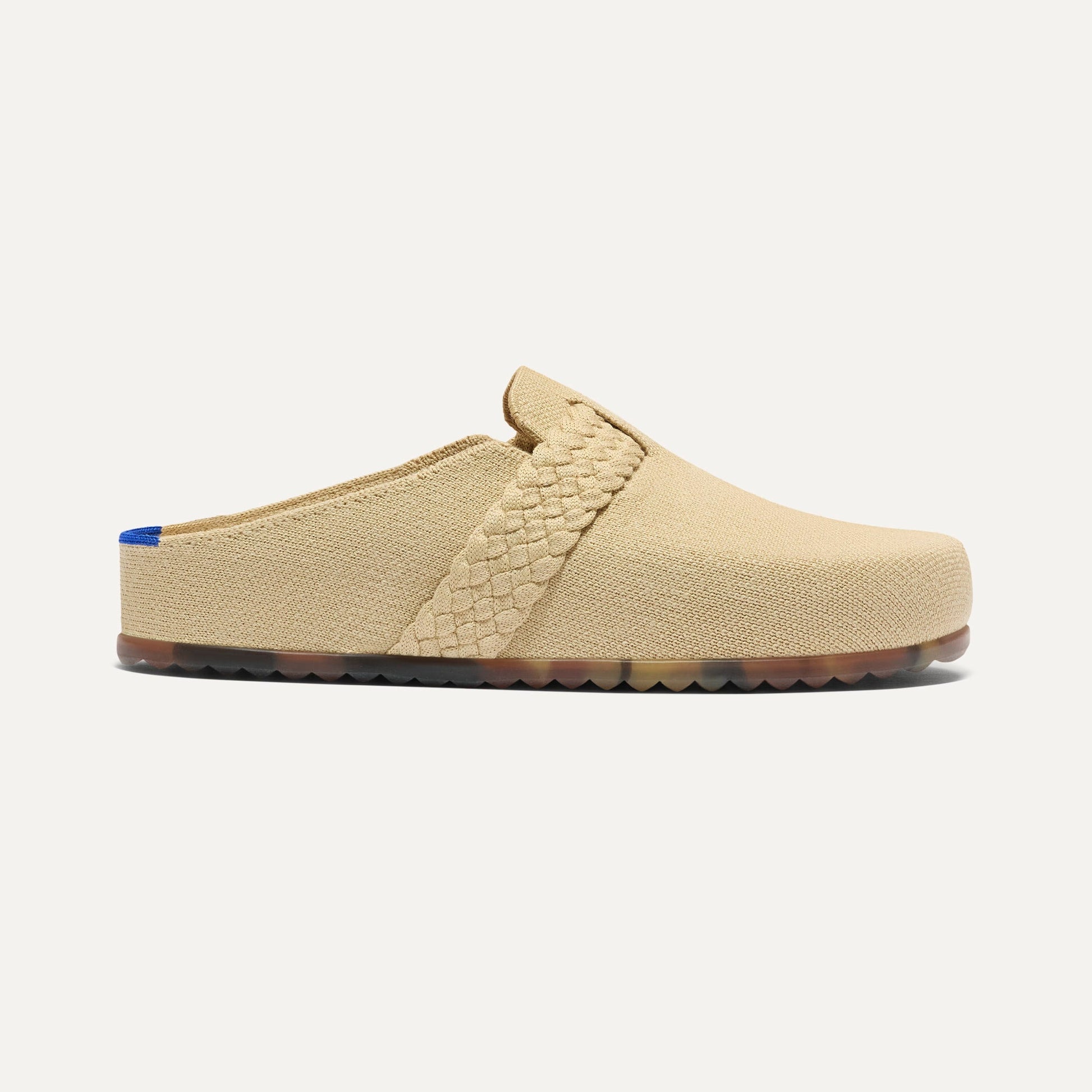 Rothy's The Braid Clog in Wheat