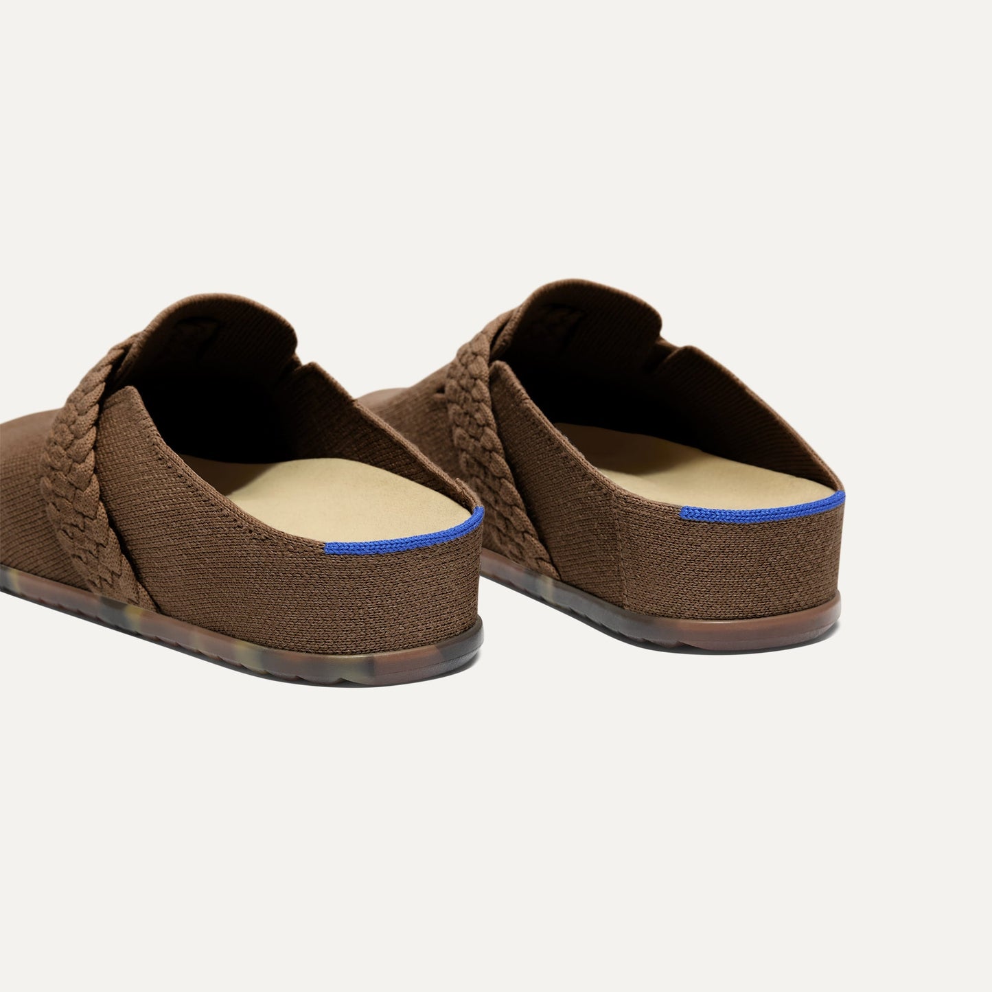 Rothy's The Braid Clog in Acorn