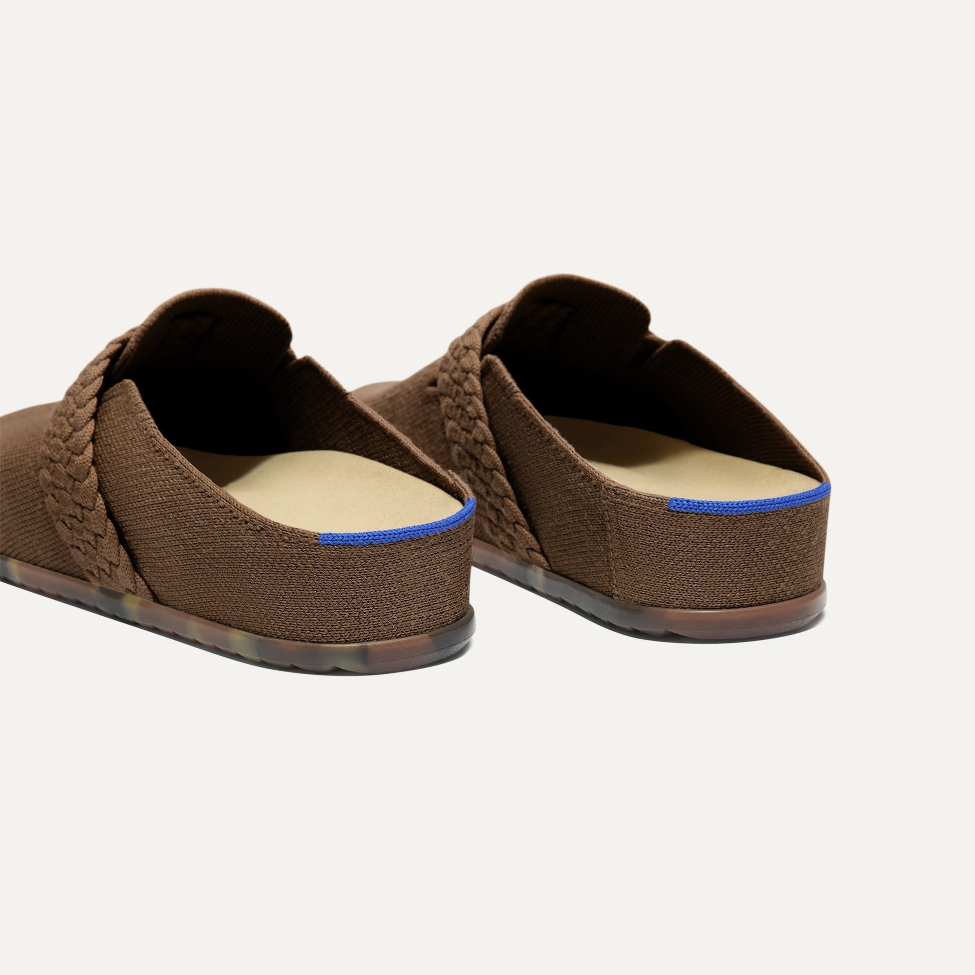 Rothy's The Braid Clog in Acorn