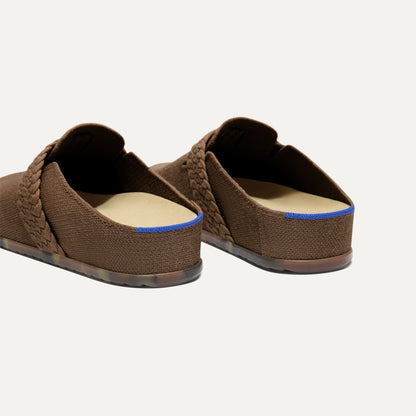 Rothy's The Braid Clog in Acorn
