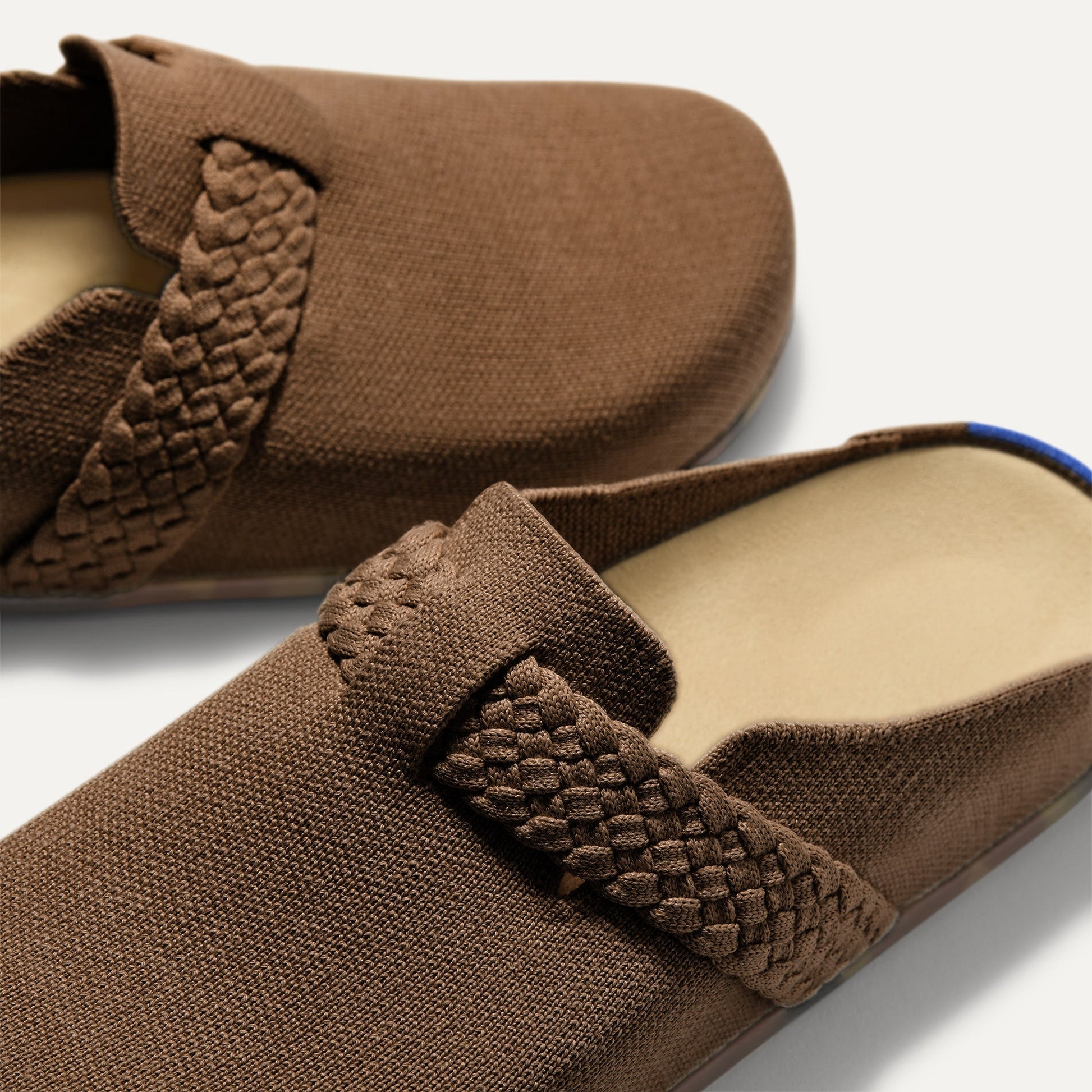 Rothy's The Braid Clog in Acorn