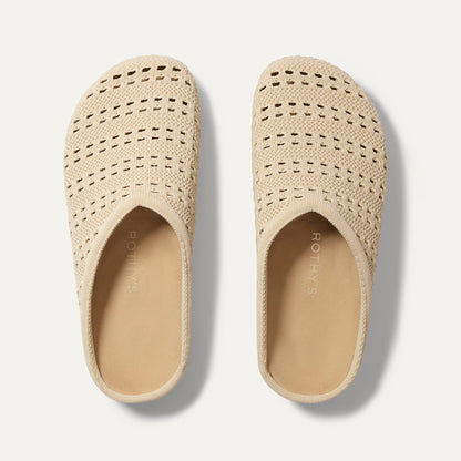 Rothy's The Casual Clog in Powder Crochet