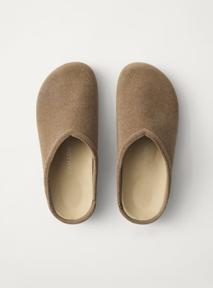 Rothy's The Casual Clog in ReVelvet™ Portobello