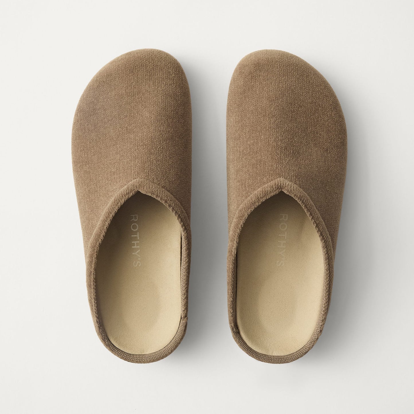 Rothy's The Casual Clog in ReVelvet™ Portobello