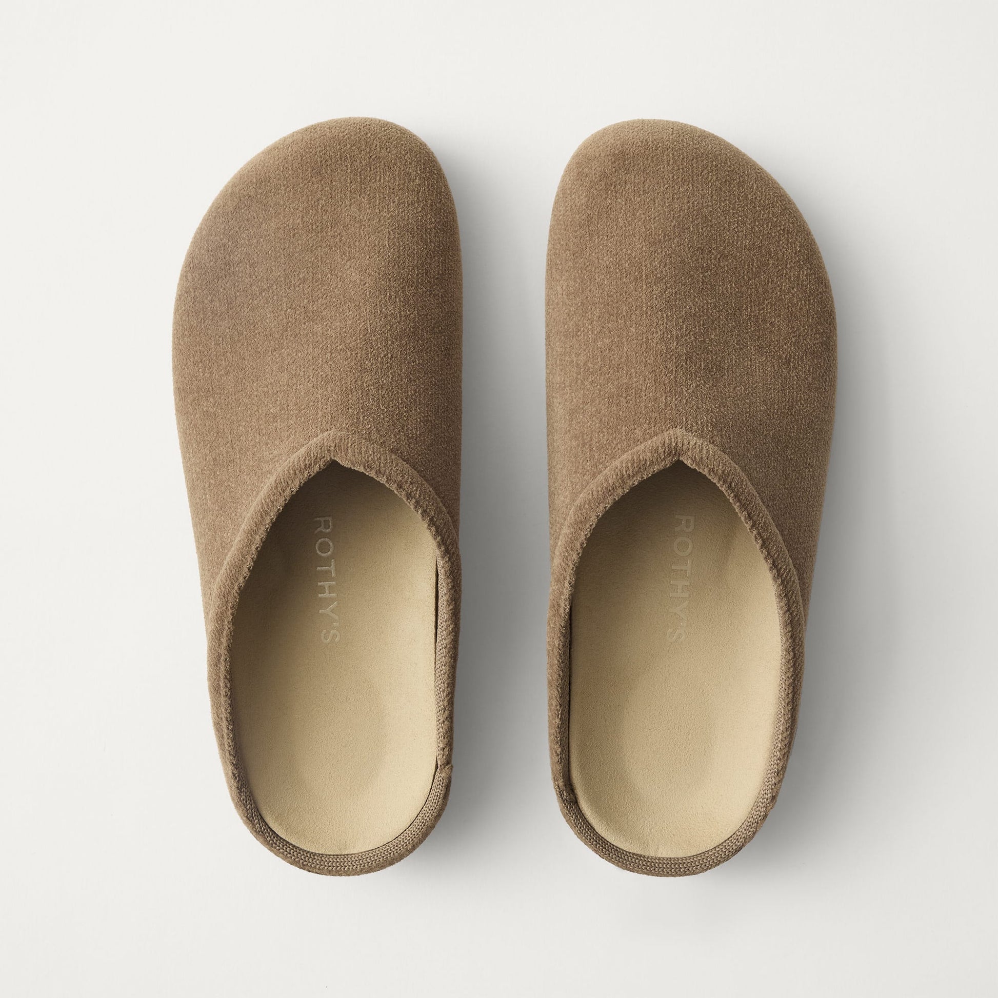 Rothy's The Casual Clog in ReVelvet™ Portobello