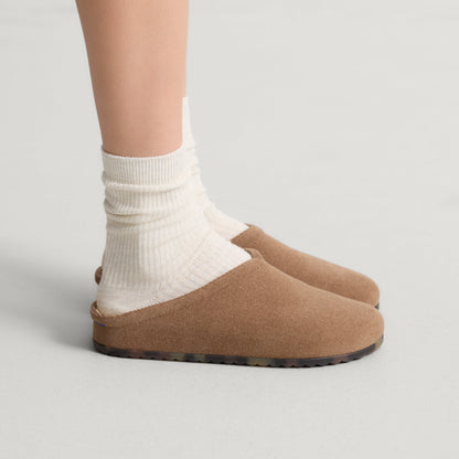 Rothy's The Casual Clog in ReVelvet™ Portobello