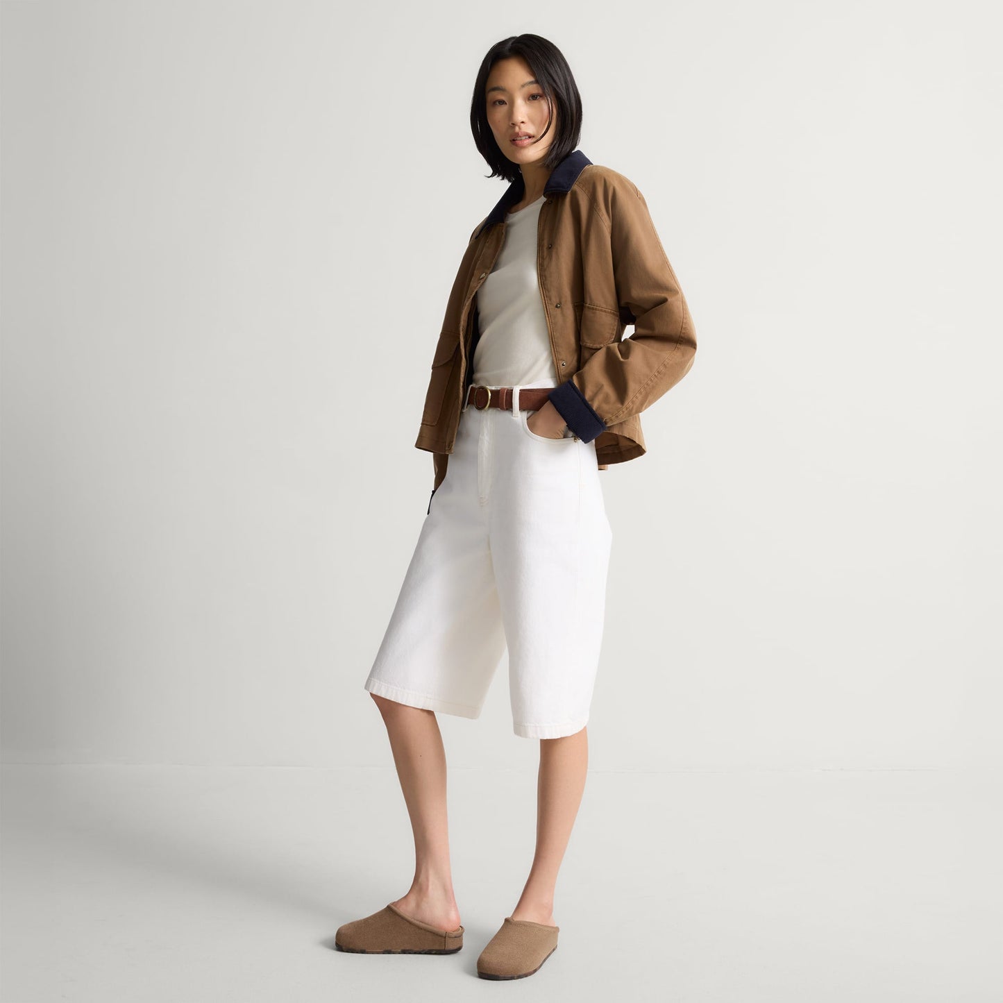 Rothy's The Casual Clog in ReVelvet™ Portobello