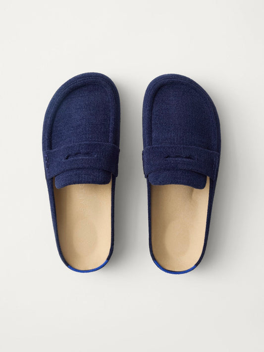 Rothy's Women's Penny Clog in ReVelvet™ Navy