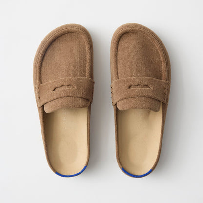 Rothy's Women's Penny Clog in ReVelvet™ Portobello