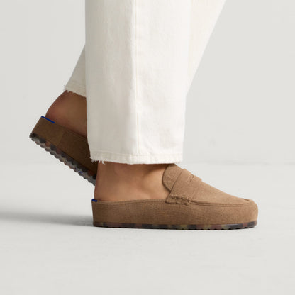 Rothy's Women's Penny Clog in ReVelvet™ Portobello