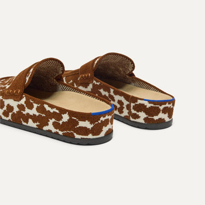 Rothy's Women's Penny Clog in ReVelvet™ Rodeo Torte