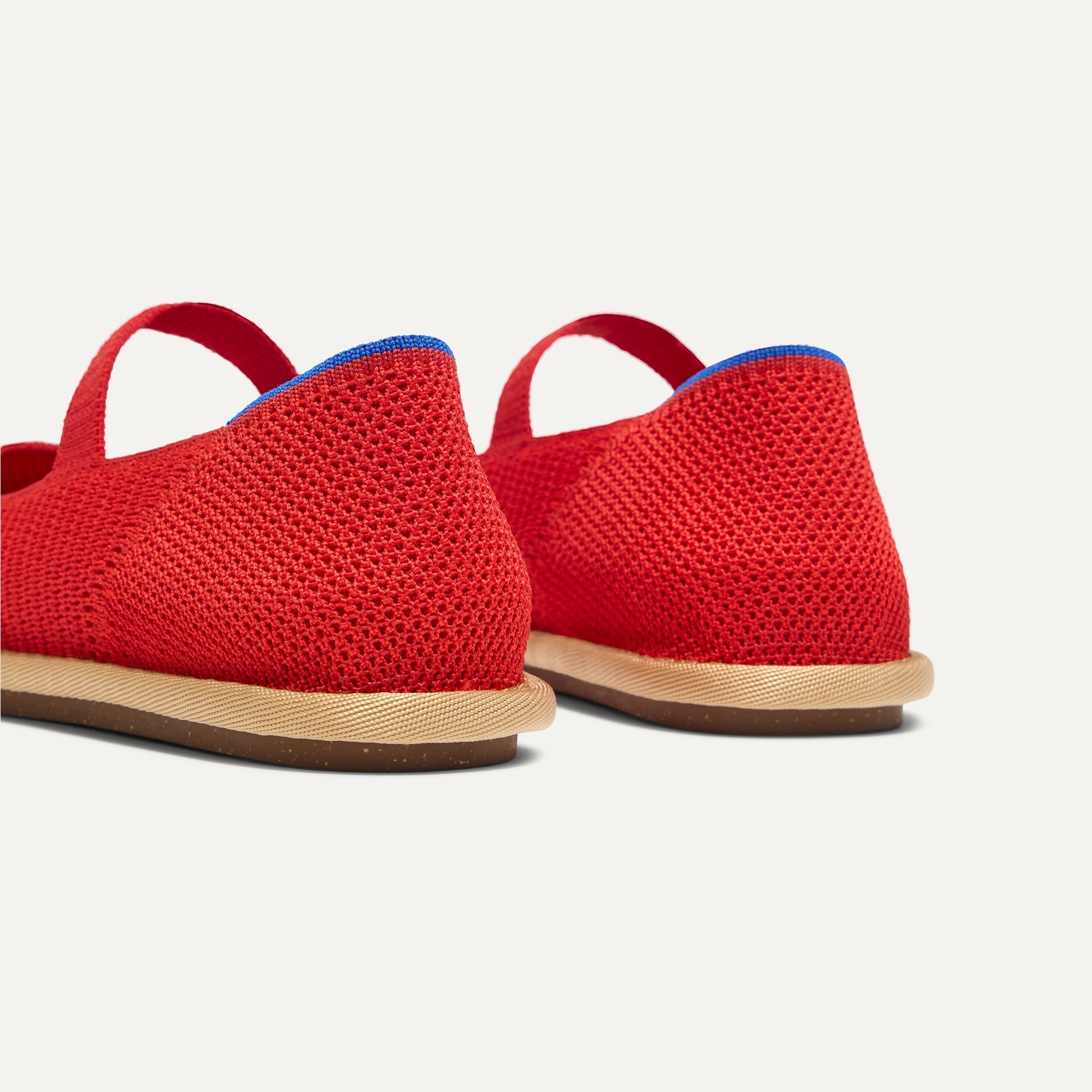 Rothy's Women's Cruiser Mary Jane in Poppy Raffia-Knit