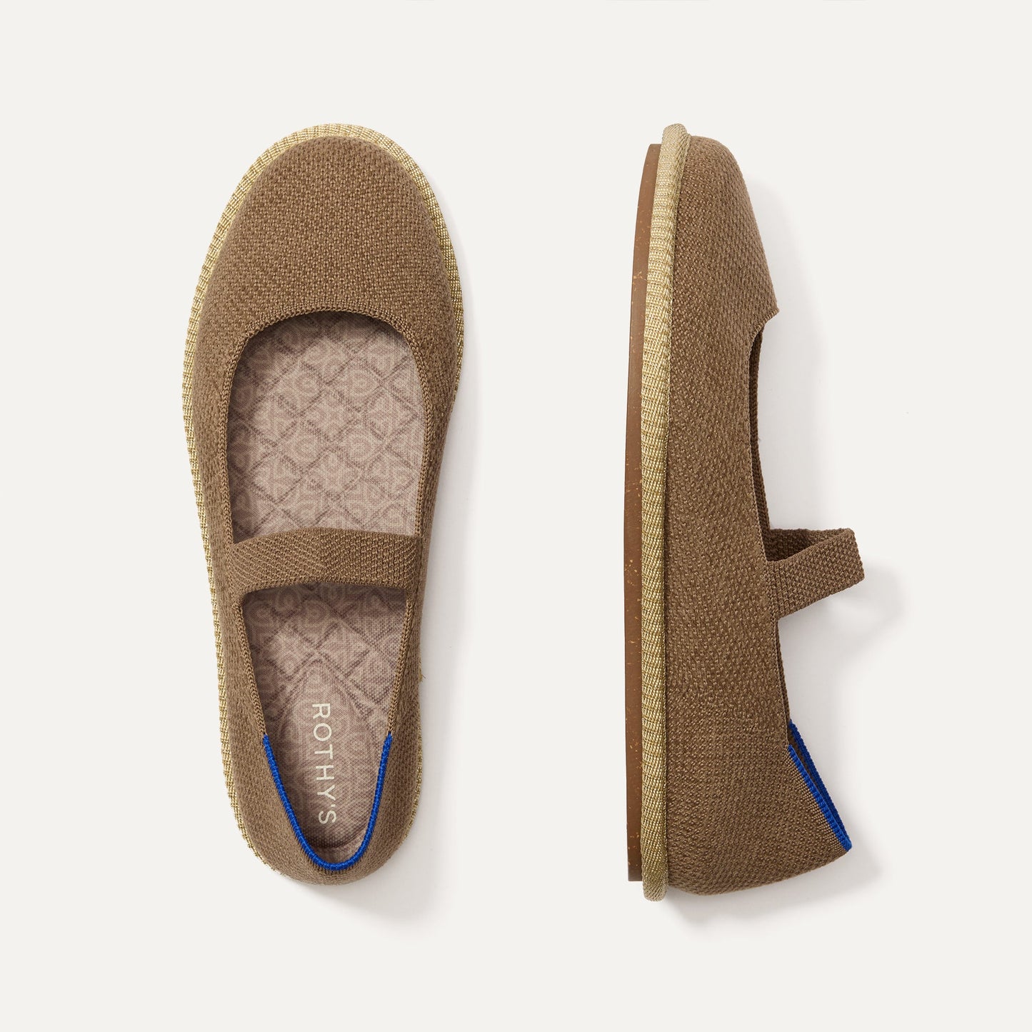 Rothy's Women's Cruiser Mary Jane in ReVelvet™ Portobello