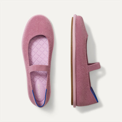 Rothy's Women's Cruiser Mary Jane in ReVelvet™ Lilac