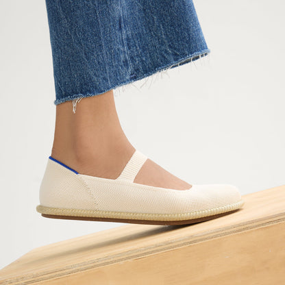 Rothy's Women's Cruiser Mary Jane in White Sand