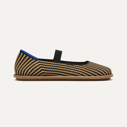 Rothy's Women's Cruiser Mary Jane in Toffee Stripe