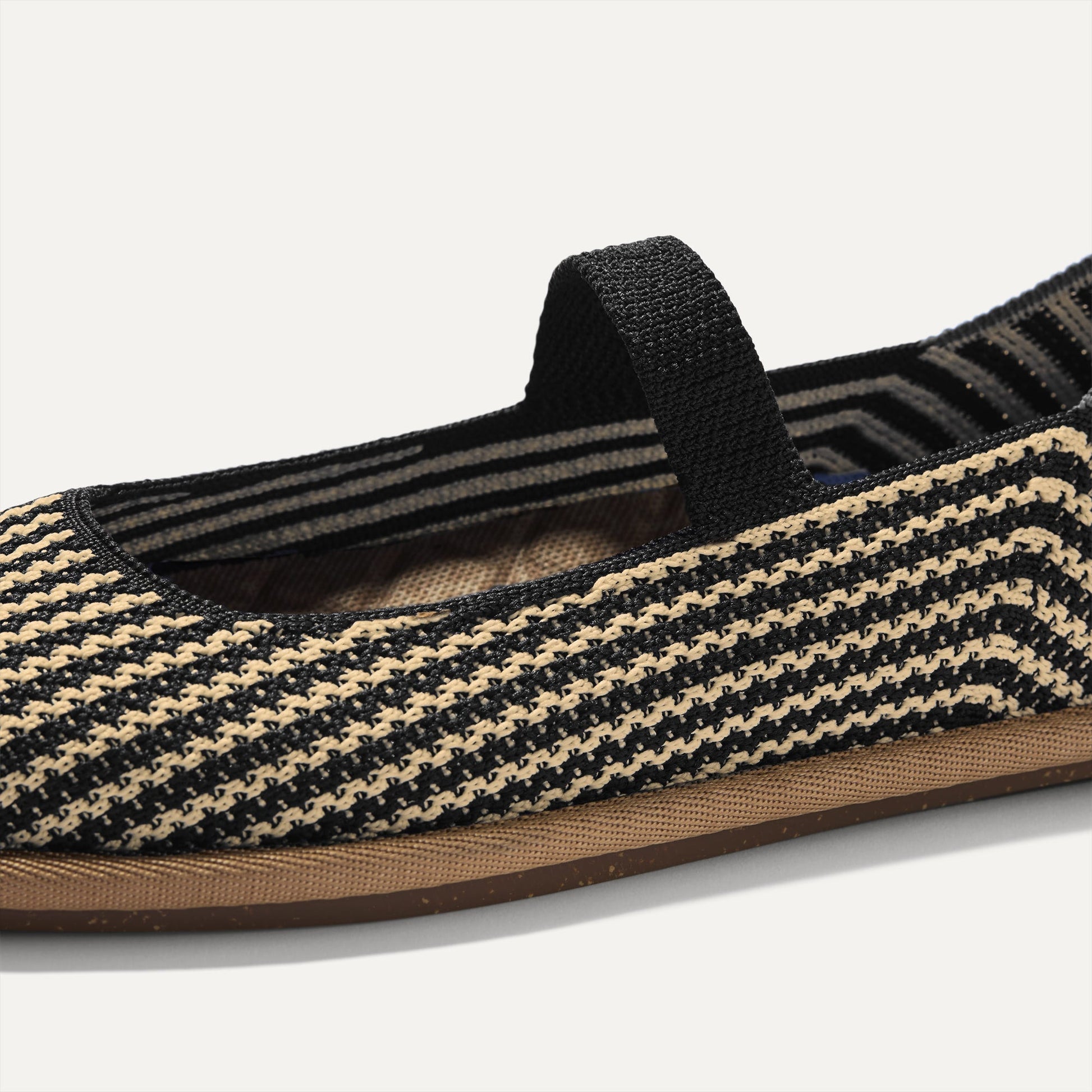Rothy's Women's Cruiser Mary Jane in Toffee Stripe