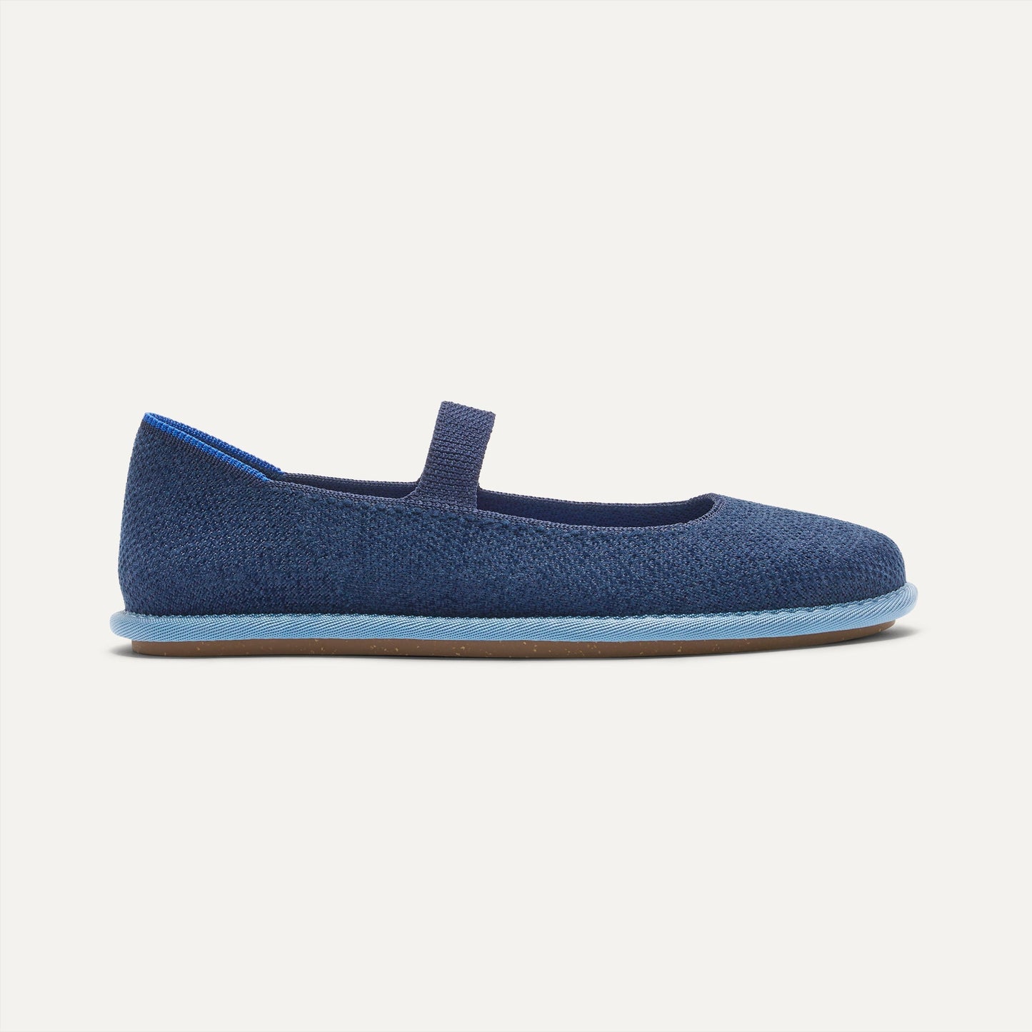 Rothy's Women's Cruiser Mary Jane in ReVelvet™ Navy